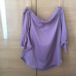 Off the shoulder too